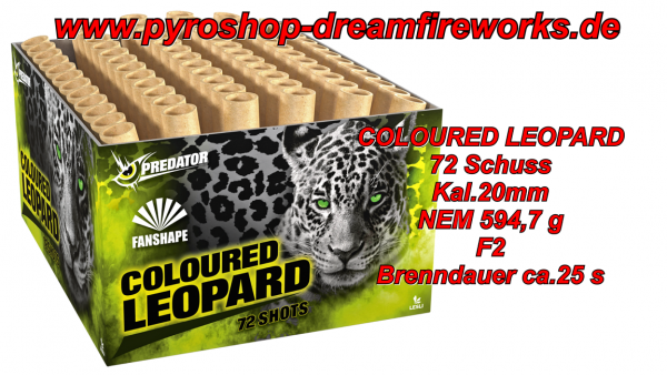 COLOURED LEOPARD