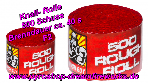 KNALLKETTE 500 Schuss ROUGH ROLL