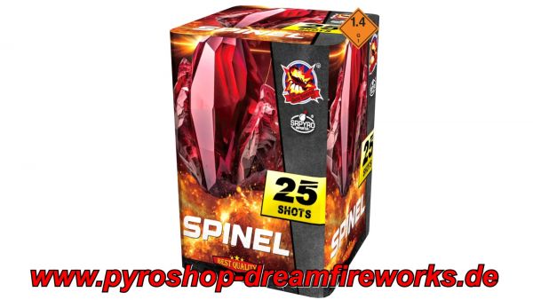 SPINEL RAGING RED
